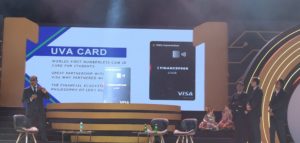 Financepeer and VISA team during the launch of UVA card