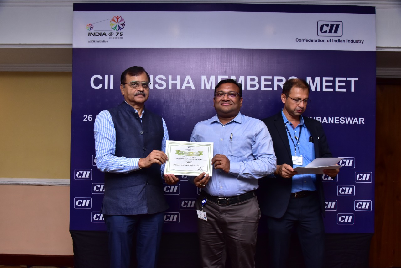 Cii Awards Tata Steel Mining On Safety Health And Environment For 2021 22 Prabaha Tv