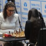 Shakhriyar Mamedyarov and Nana Dzagnidze in Men’s and Women’s category respectively leads at the end of Day 1 of Tata Steel Chess India
