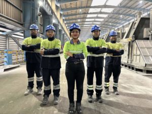 A woman-led team from Vedanta's aluminium plant in Jharsuguda-min