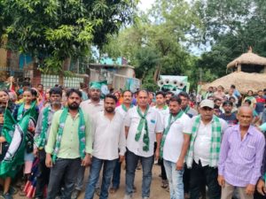 Door-to-door BJD program in Jadupur Panchayat