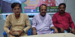 A press conference was held by the BJP farmers’ front