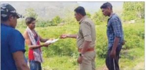 Elephant terror in Kalampur forest ranger’s office area