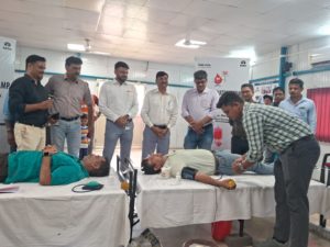Blood Donation Camp at Tata Steel Kalinganagar