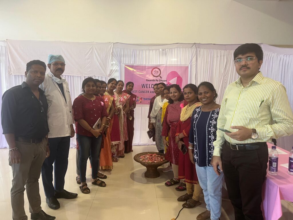 Breast Cancer Awareness Session Organised at Tata Steel Medica Hospital