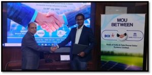 Tata Power Solar partners with the Bank of India to provide easy and affordable financing