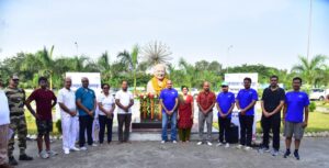 NTPC Darlipali paid tribute to the Father of the Nation, Bapuji on the occasion of Mahatma Gandhi Jayanti