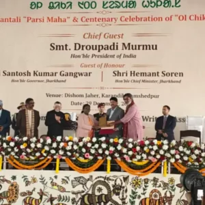 Tata-Steel-Foundation-Honored-with-Ol-Chiki-Award