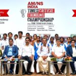 Achievers of AM/NS India Times Critical Thinking Championship of Paradeep felicitated* 